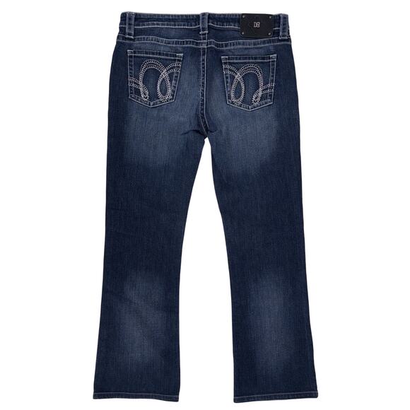 D9 Women's Turner Jeans Size 30 Bootcut Embellished Rhinestones 5-Pocket Styling - Picture 4 of 8